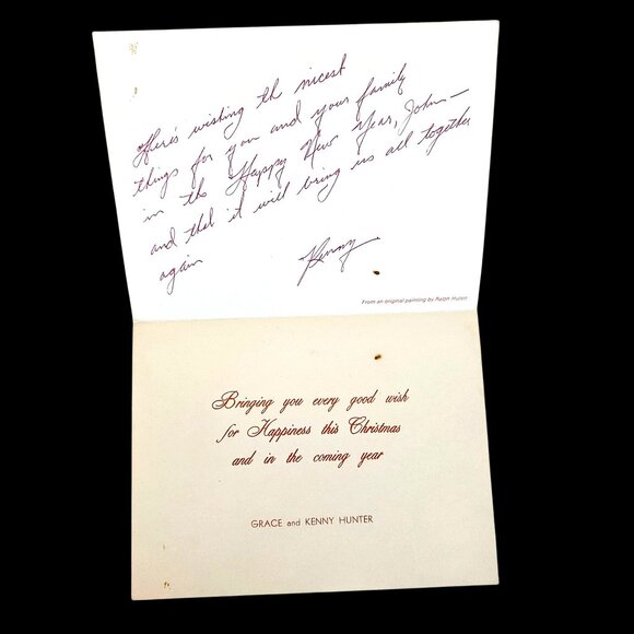 Instant Vintage Christmas Collection 1950s Hankie and Decor Bundle - Picture 5 of 13